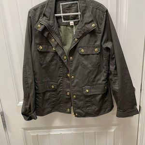Ladies khaki Utility Jacket